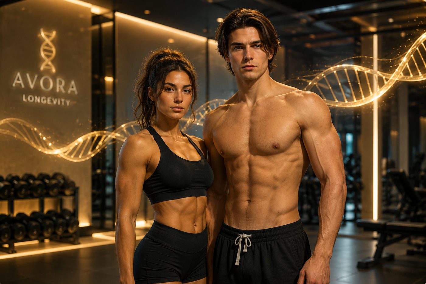Avora members training at the gym